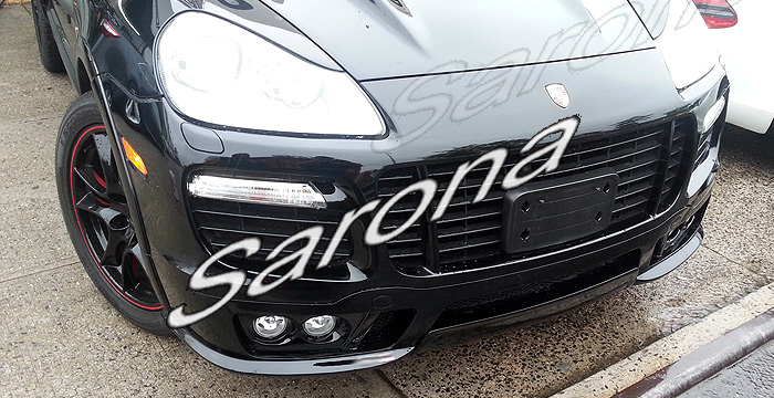 Custom Porsche Cayenne  SUV/SAV/Crossover Front Add-on Lip (2007 - 2012) - $890.00 (Part #PR-011-FA)